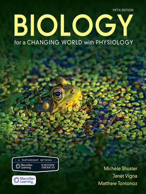 cover image of Scientific American Biology for a Changing World with Physiology